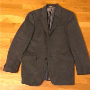 Men’s banana republic blazer, gray, 40R